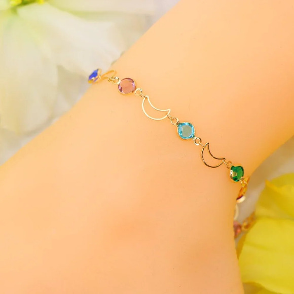 Minimalist Anklet, Sleek & Modern Design, Women’s Fashion, YC110481-A - Picture 10 of 10